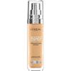 L'Oreal Paris L'Oréal Paris Fondotinta Liquido, Incarnato Uniforme e Illuminato, Finish Naturale, Per Tutti i Tipi di Pelle, Formula con Acido Ialuronico, Accord Parfait, Tonalità: 5.5R/C Rose Sun, 30 ml