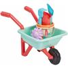 Ecoiffier - Carrello da Spiaggia per Bambini Completo a Tema Sardine - Include Secchiello, Annaffiatoio, Pala, Rastrello, Setaccio, Formina - Dai 18 Mesi - Giocattolo per Bambini - 263 - Garanzia
