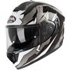 Airoh Casco Integrale Moto Airoh ST 501 BIONIC Bianco Lucido Cromo