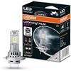OSRAM LEDriving HLM EASY ≜ H7/H18, lampada per fari a LED per moto, bianco freddo 6500K, lampada abbagliante e anabbagliante retrofit a LED, solo per uso fuoristrada - no ECE, 1 lampada