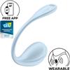 SATISFYER PARTNER SATISFYER - STIMOLATORE PUNTO G PETALE LISCIO SKY BLUE APP GRATUITA