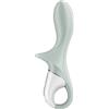 SATISFYER VIBRATOR SATISFYER - AIR PUMP BOOTY 3 VIBRATORE ANALE GONFIABILE GRIGIO VERDE