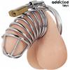 Addicted Toys Locked - Gabbia Per Pene In Metallo Con Cellule Di Ferro 5 Cm Taglia L
