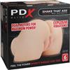 PDX ELITE - SHAKETHAT ASS MASTURBATORE REALISTICO PER VAGINA E ANO CON VIBRAZIONE
