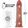 COCK MILLER - DILDO IPERREALISTICO CON VENTOSA E SPINTA CON TELECOMANDO 21,5 CM