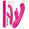 INTENSE HIGH TECH Intense - Christina Vibratore Multifunzione Rabbit 22,5 cm Rosa