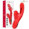 INTENSE HIGH TECH INTENSE - JESSICA VIBRATORE MULTIFUNZIONE STIMOLAZIONE CLITORIDE 24,8 CM ROSSO