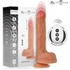 MR. INTENSE HIGH TECH Mr Intense - Baldwin Realistico Multifunzionale Con Vibrazione, Su E Giù Telecomando, 22 Cm - Oppure - 4 Cm