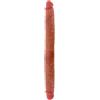 GET REAL - DILDO IN SILICONE A DOPPIA ESTREMITÀ CARAMELLO 46 CM