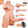 INTENSE BODIES & MASTURBATORS INTENSE DEEP TOUCH - MARTY TORSO CON ANO E DILDO REALISTICO CON SPINTA E VIBRAZIONE, TELECOMANDO, 6,2 KG