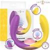 INTENSE HIGH TECH INTENSE - WILLOW STIMOLATORE A VIBRAZIONE E ASPIRAZIONE 3 IN 1