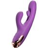 SHE.E.O - VIBRATORE PER IL PUNTO G A FORMA DI CONIGLIO CON MOVIMENTO DIGITALE VIOLA