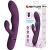 HIGH TECH PRETTY LOVE - ZACH VIBRATORE A CONIGLIO RICARICABILE CON 5+5 FUNZIONI
