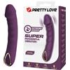 HIGH TECH Pretty Love - Vibratore Ricaricabile Amara 10 Funzioni Viola