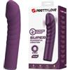 HIGH TECH PRETTY LOVE - VIBRATORE RICARICABILE RYLAND 10 FUNZIONI VIOLA