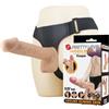 HARNESS COLLECTION Pretty Love - Imbracatura Kaspar Con Dildo Flessibile 21 cm ø 5 cm Naturale