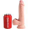 KING COCK - DILDO TRIPLA DENSIT 19 CM