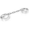 METAL HARD - MANETTE ALLA CAVIGLIA CON CHIAVE A BRUGOLA. SOTTOMISSIONE BDSM