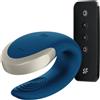 SATISFYER PARTNER SATISFYER - VIBRATORE DOUBLE LOVE PARTNER DI LUSSO BLU