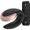 SATISFYER PARTNER SATISFYER - VIBRATORE DOUBLE LOVE PARTNER DI LUSSO NERO
