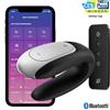 SATISFYER CONNECT SATISFYER - VIBRATORE DOUBLE FUN PARTNER NERO