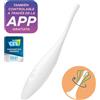 SATISFYER CONNECT SATISFYER - VIBRATORE TWIRLING JOY CLIT TIP BIANCO