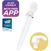 SATISFYER WAND SATISFYER - APP DOUBLE WANDER BIANCO