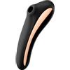 SATISFYER AIR PULSE SATISFYER - VIBRATORE DUAL KISS AIR PULSE NERO