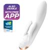 SATISFYER CONNECT SATISFYER - APP VIBRATORE DOPPIO FLEX BIANCO