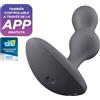 SATISFYER CONNECT SATISFYER - APP PLUG VIBRANTE DEEP DIVER GRIGIO