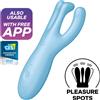 SATISFYER CONNECT SATISFYER - APP THREESOME 4 VIBRATORE VIOLA