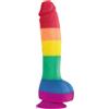 PRIDE - DILDO BANDIERA LGBT 19 CM