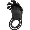 FOR HIM Pretty Love - Anello Vibratore Ruben 7 Vibrazioni in Silicone Nero