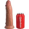 KING COCK - ELITE DILDO REALISTICO IN SILICONE 20.3 CM CARAMEL