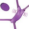 FANTASY FOR HER - PETTORINA CON FARFALLA VIBRANTE, RICARICABILE E TELECOMANDO VIOLA