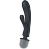 SATISFYER VIBRATOR SATISFYER - MASSAGGIATORE VIBRATORE CONIGLIO TRIPLE LOVER GRIGIO