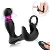 ARMONY FOR HIM Armony - Vibratore Surround Anale E Stimolatore Testicolo E Anello Telecomando Nero