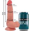 ROCK ARMY Rockarmy - Silicone Liquido Volpe 19 cm -o- 3,2 cm