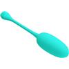 FUN TOYS PRETTY LOVE - UOVO VIBRANTE RICARICABILE KNUCKER VERDE ACQUA