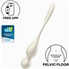 SATISFYER BALLS SATISFYER - LOVE BIRDS SFERE KEGEL VIBRANTI BIANCHE