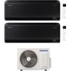 Samsung Climatizzatore Condizionatore SAMSUNG Dual split Inverter serie WINDFREE BLACK 7000+9000 BTU con AJ040TXJ2KG/EU WI-FI INTEGRATO 7+9 A+++/A++
