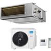 Midea Climatizzatore Condizionatore Midea Canalizzato Inverter 36000 Btu MTJ-36HWFNX(GA) Trifase Con Telecomando e Comando A Filo Wi-Fi Integrato