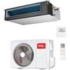 TCL Climatizzatore Condizionatore TCL Canalizzato Canalizzabile Inverter 24000 Btu con MN24DW1 R-32 Wi-Fi Optional Con Comando Cablato Incluso A++/A+