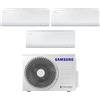 Samsung Climatizzatore Condizionatore SAMSUNG Trial Split Inverter serie CEBU S2 7000+7000+9000 con AJ068TXJ3KG R-32 WI-FI INTEGRATO 7+7+9 A++/A+