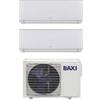 Baxi Condizionatore Climatizzatore Baxi Dual Split Serie ASTRA Inverter 9000+9000 Btu Con LSGT40-2M R-32 Wi-Fi Optional 7+7 A++/A+