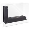 Qlima Caminetto Decorativo a Bioetanolo Qlima FFB 8060 Nero da Interno FFB8060BLK