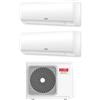 Riello Climatizzatore Condizionatore RIELLO Dual Split 12+12 Serie AARIA PLUS Inverter Con 250 PI R-32 CON AARIA MULTI WI-FI OPTIONAL 12000+12000 A++/A+