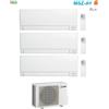 Mitsubishi Electric Climatizzatore Condizionatore MITSUBISHI ELECTRIC Linea Plus Trial Split Serie MSZ-AY Inverter 9000+9000+12000 Btu Con MXZ-3F54VF Wi-Fi Integrato R-32 9+9+12 A+++/A++