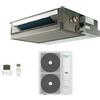 Hisense Climatizzatore Condizionatore Hisense Canalizzato Inverter Canalizzabile AUD175UX4RHH5 Da 60000 Btu WI-FI Optional R-32 Con Telecomando E Comando Cablato Di Serie