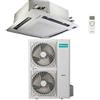 Hisense Climatizzatore Condizionatore Hisense Inverter A Cassetta AUC140UR4RKC8 Da 48000 Btu Con Gas R32 Con Pannello e Telecomando Incluso